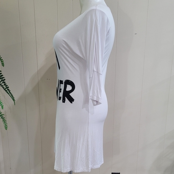 Catherine Malandrino Mary J Blige TSHIRT Dress sz XL - Picture 4 of 6